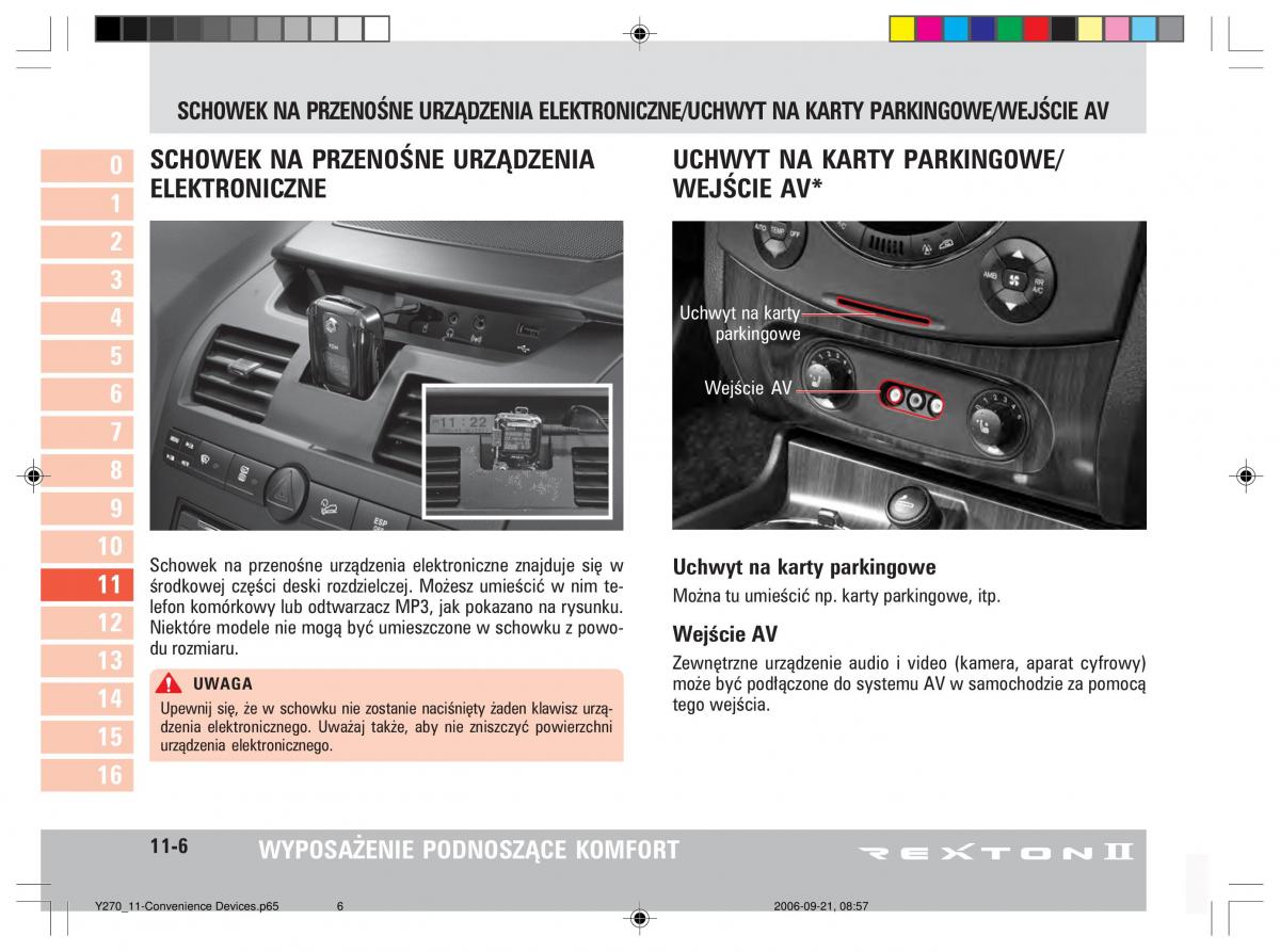 manual  SsangYong Rexton II 2 instrukcja / page 191