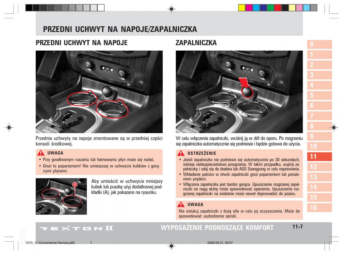 manual  SsangYong Rexton II 2 instrukcja / page 192