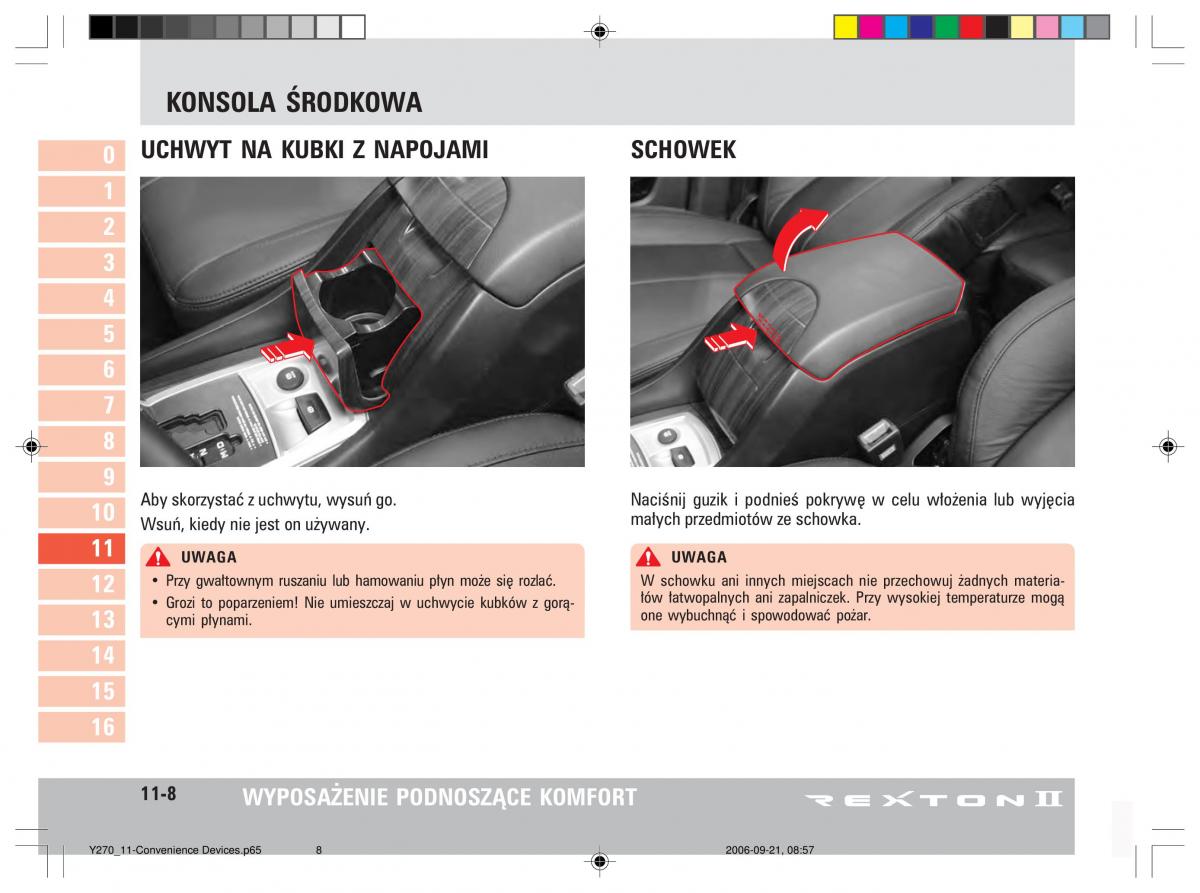 manual  SsangYong Rexton II 2 instrukcja / page 193