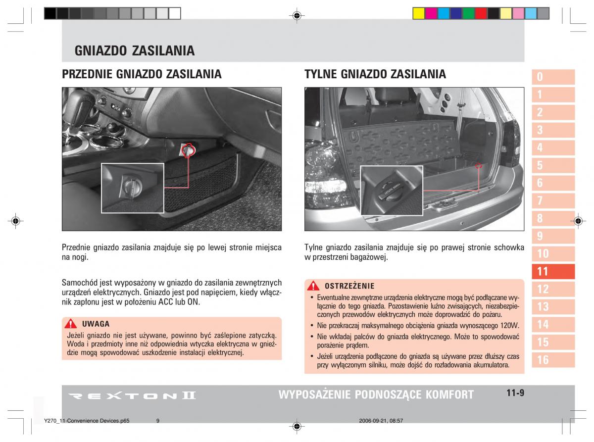 manual  SsangYong Rexton II 2 instrukcja / page 194