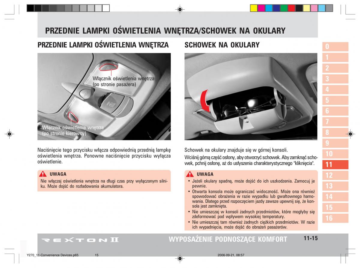 manual  SsangYong Rexton II 2 instrukcja / page 200