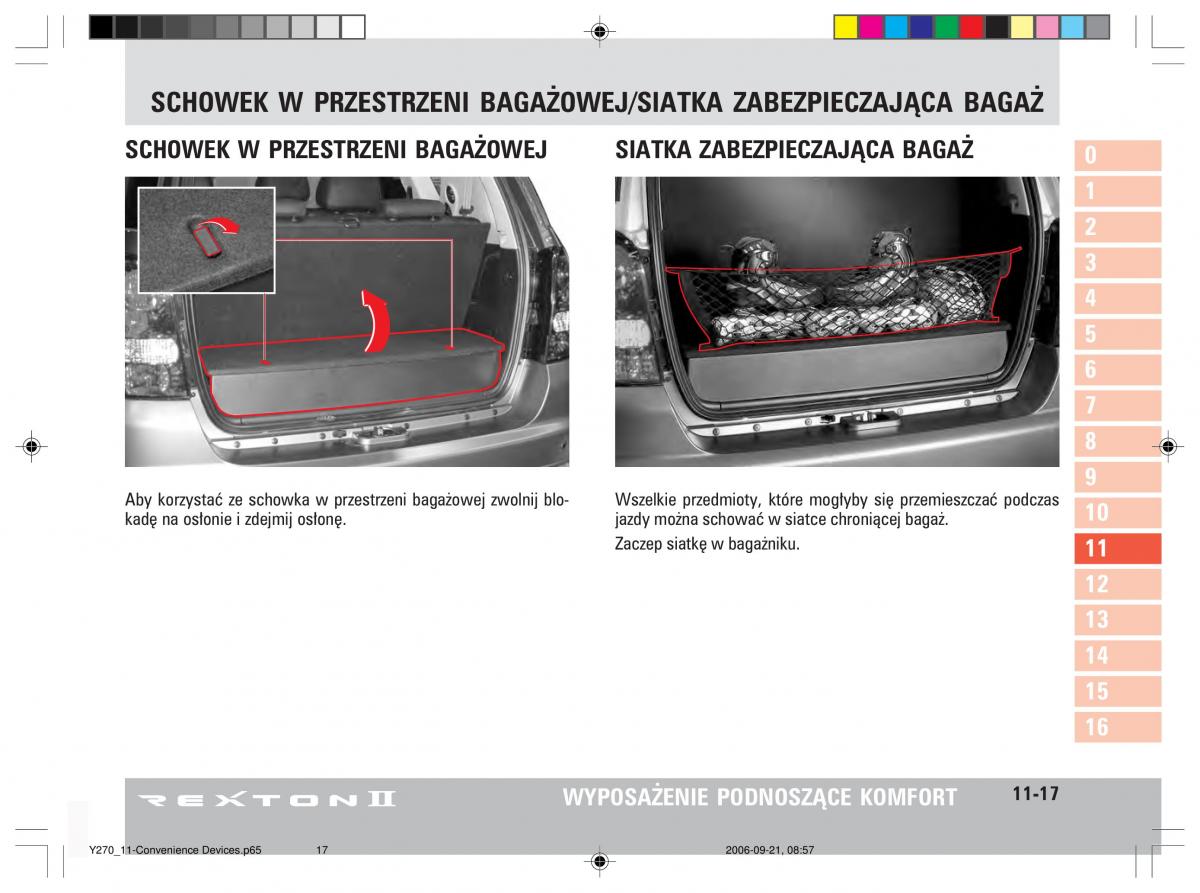 manual  SsangYong Rexton II 2 instrukcja / page 202