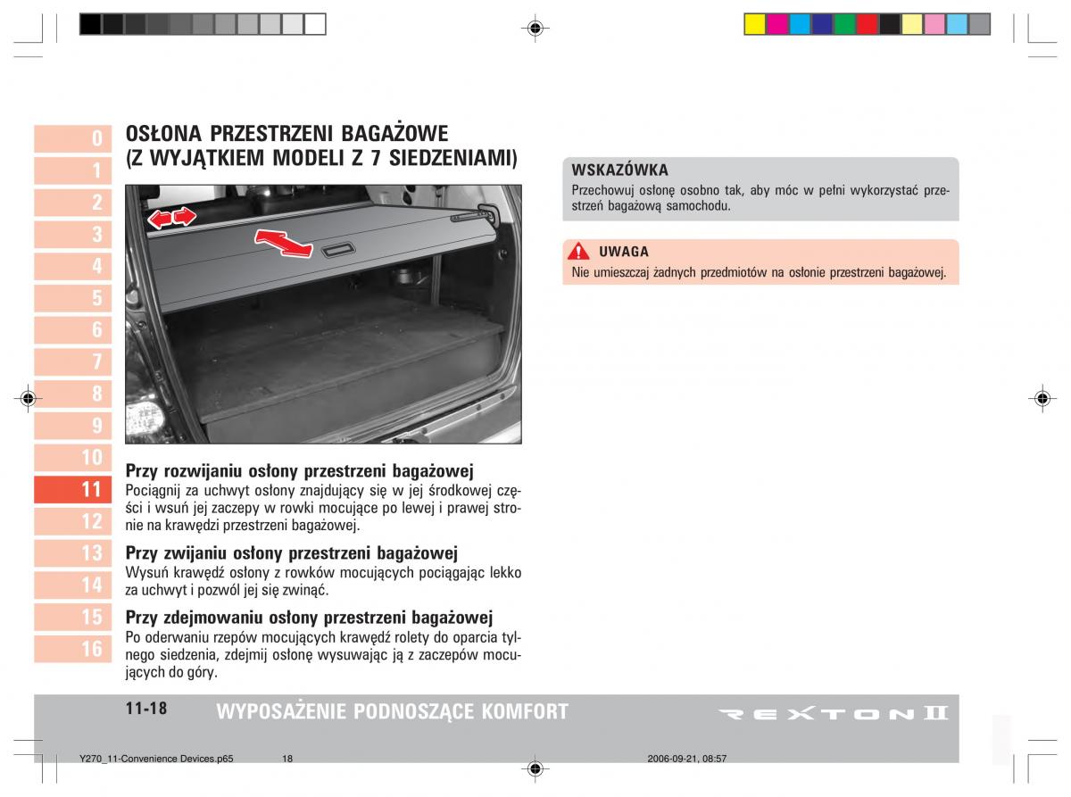 manual  SsangYong Rexton II 2 instrukcja / page 203