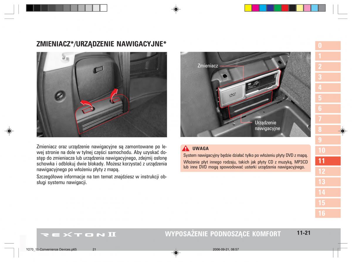 manual  SsangYong Rexton II 2 instrukcja / page 206