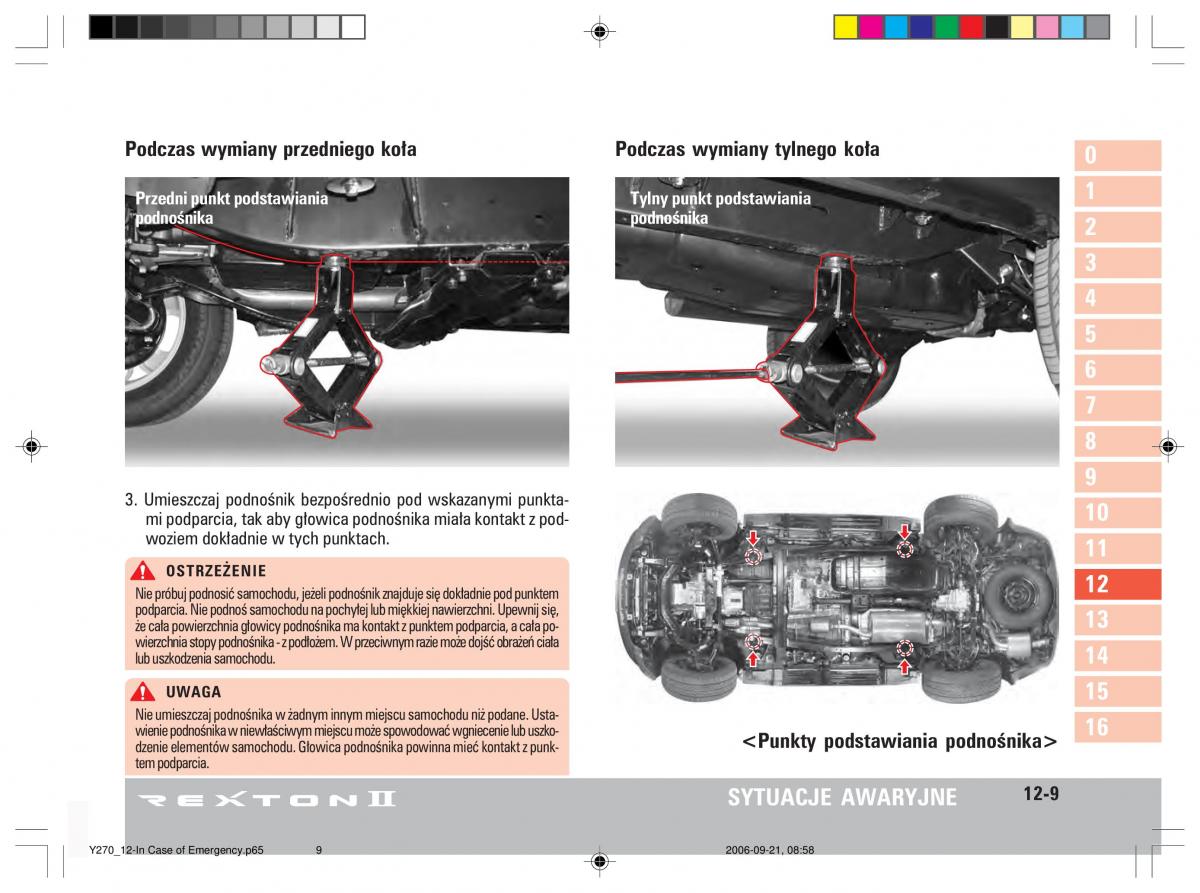 manual  SsangYong Rexton II 2 instrukcja / page 216