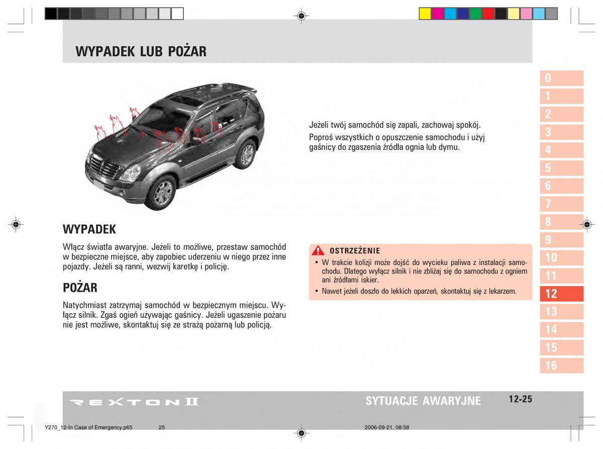 manual  SsangYong Rexton II 2 instrukcja / page 232