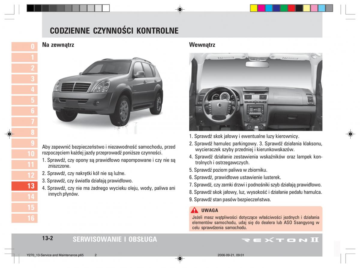 manual  SsangYong Rexton II 2 instrukcja / page 234