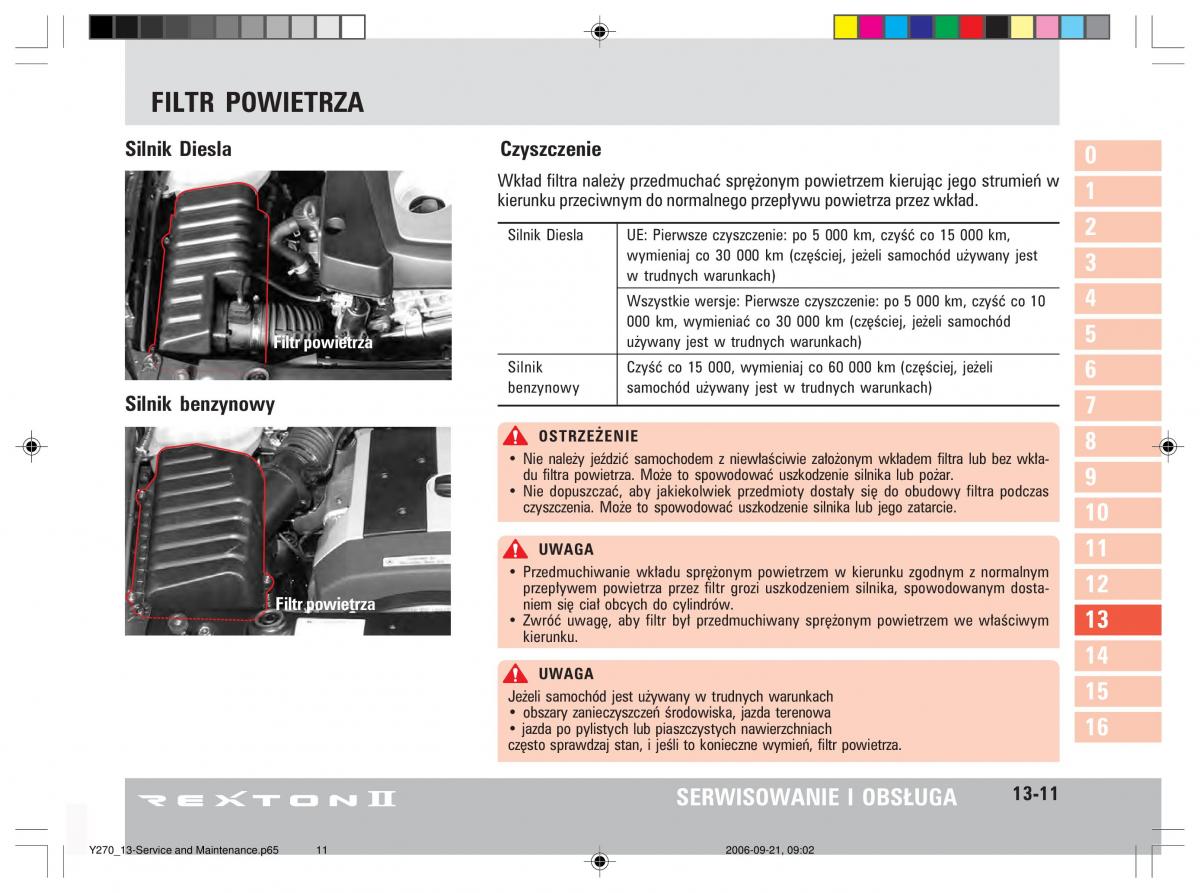 manual  SsangYong Rexton II 2 instrukcja / page 243