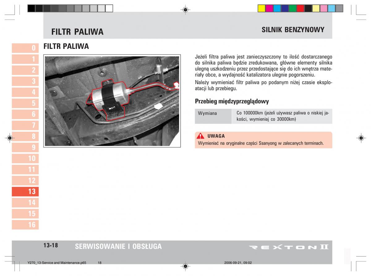 manual  SsangYong Rexton II 2 instrukcja / page 250