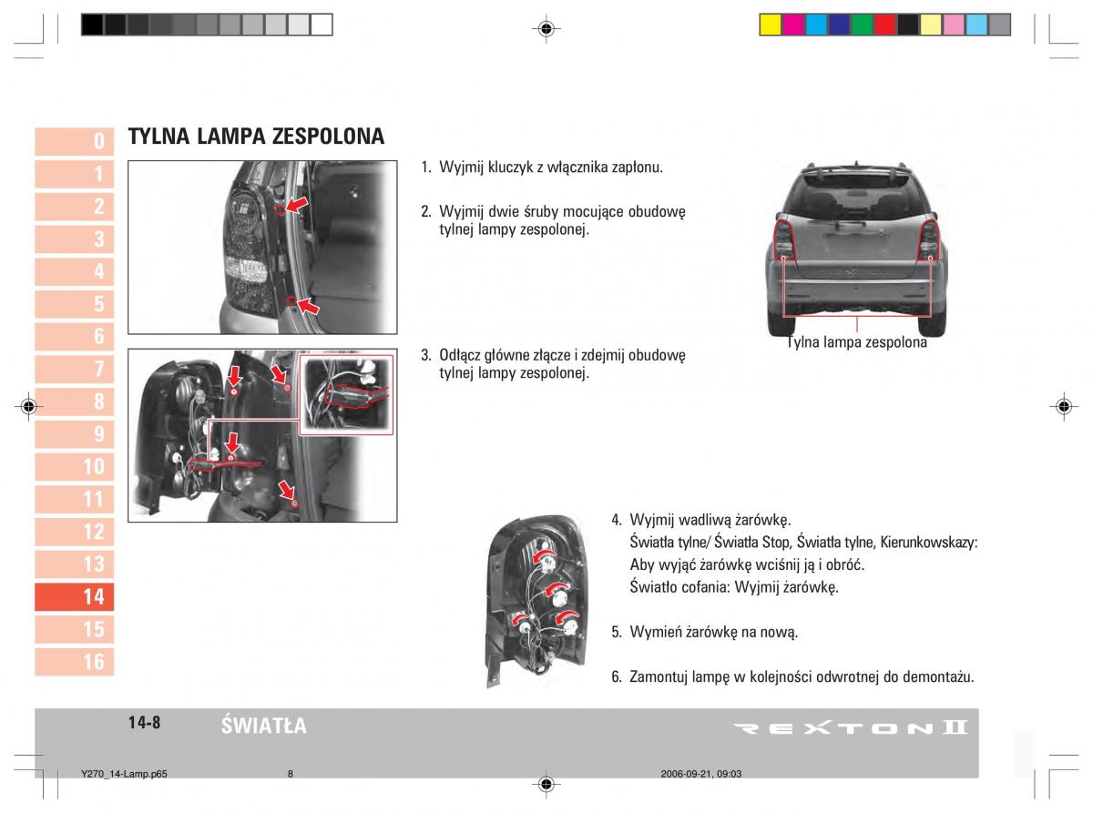 manual  SsangYong Rexton II 2 instrukcja / page 283