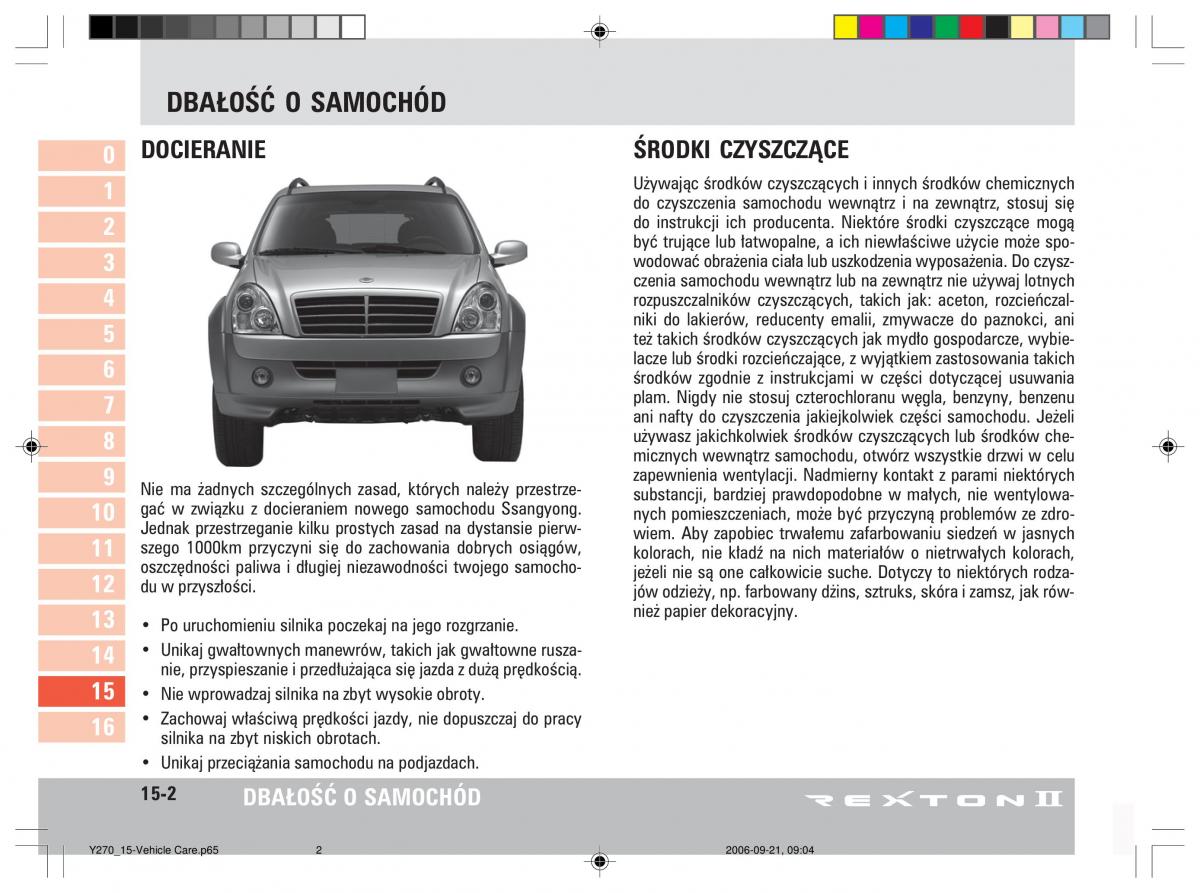 manual  SsangYong Rexton II 2 instrukcja / page 289