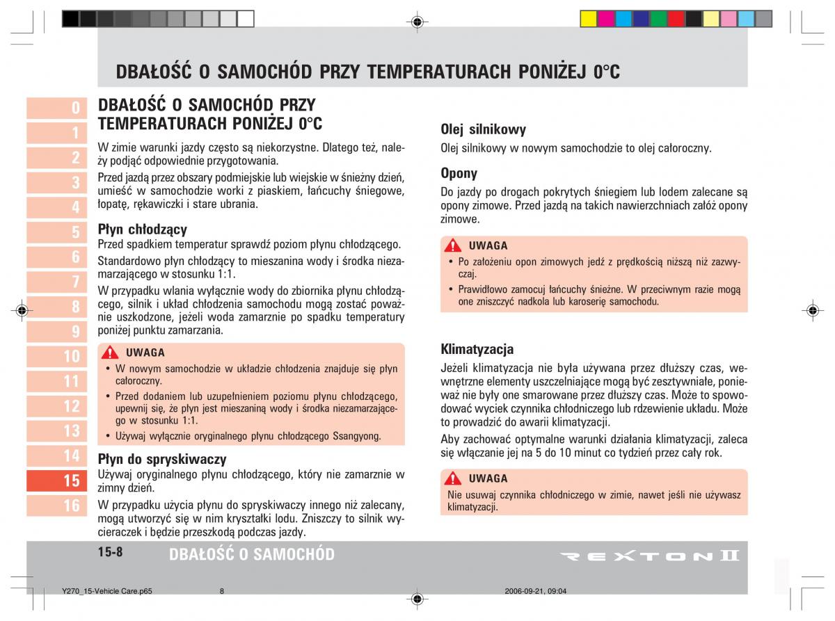 manual  SsangYong Rexton II 2 instrukcja / page 295