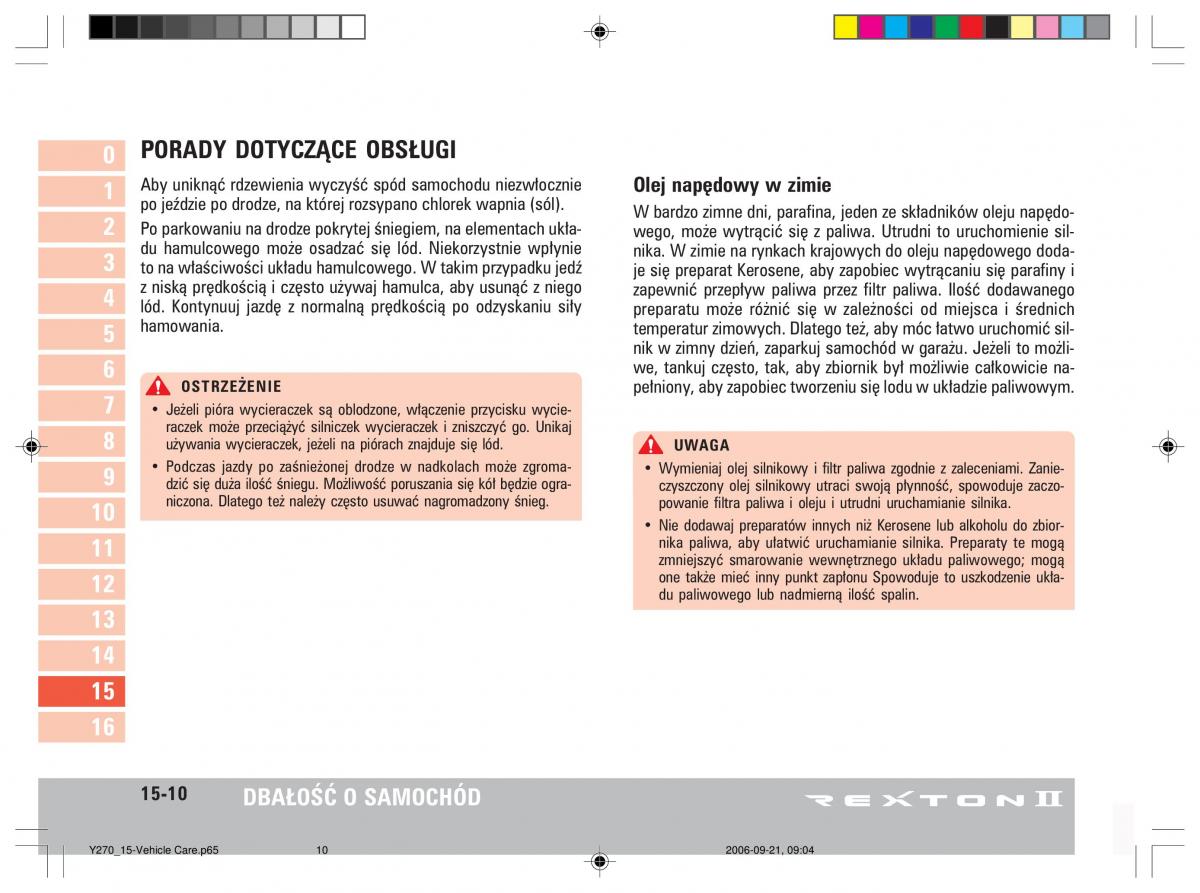 SsangYong Rexton II 2 instrukcja obslugi / page 297