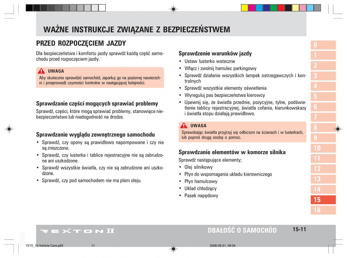 manual  SsangYong Rexton II 2 instrukcja / page 298