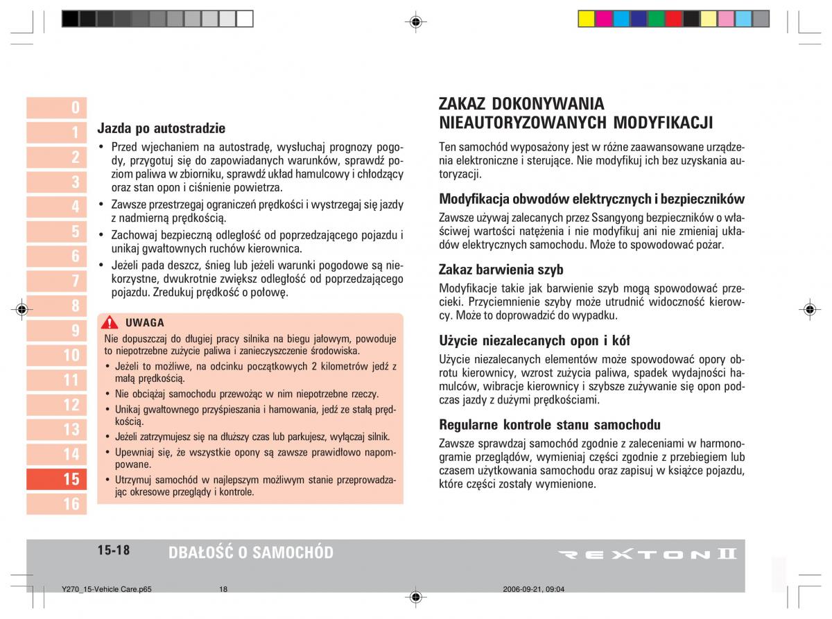 manual  SsangYong Rexton II 2 instrukcja / page 305