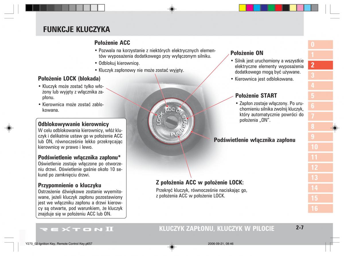 manual  SsangYong Rexton II 2 instrukcja / page 37