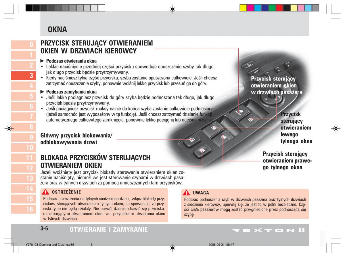 manual  SsangYong Rexton II 2 instrukcja / page 46