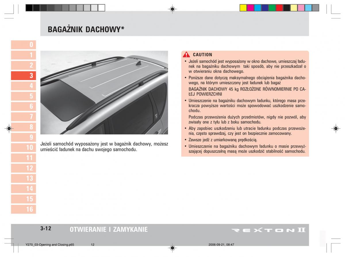 manual  SsangYong Rexton II 2 instrukcja / page 52