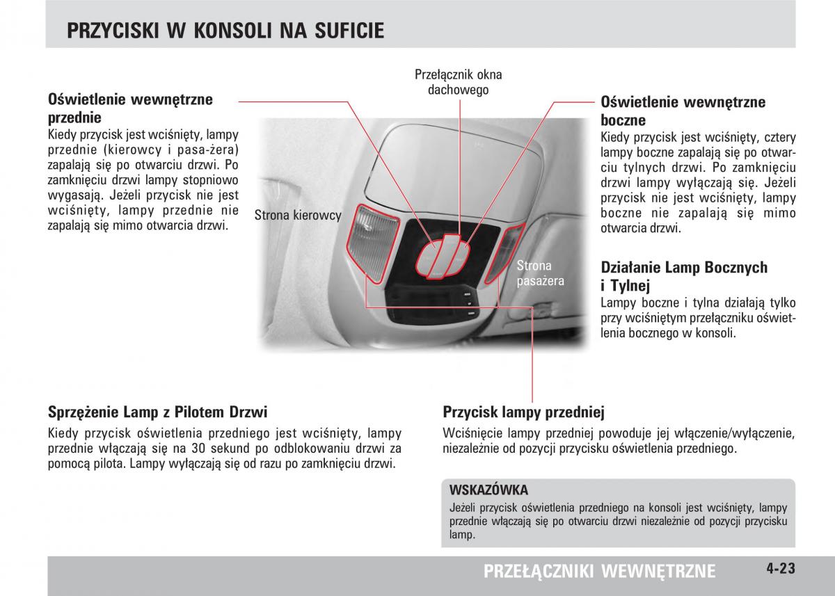 SsangYong Rodius instrukcja obslugi / page 59