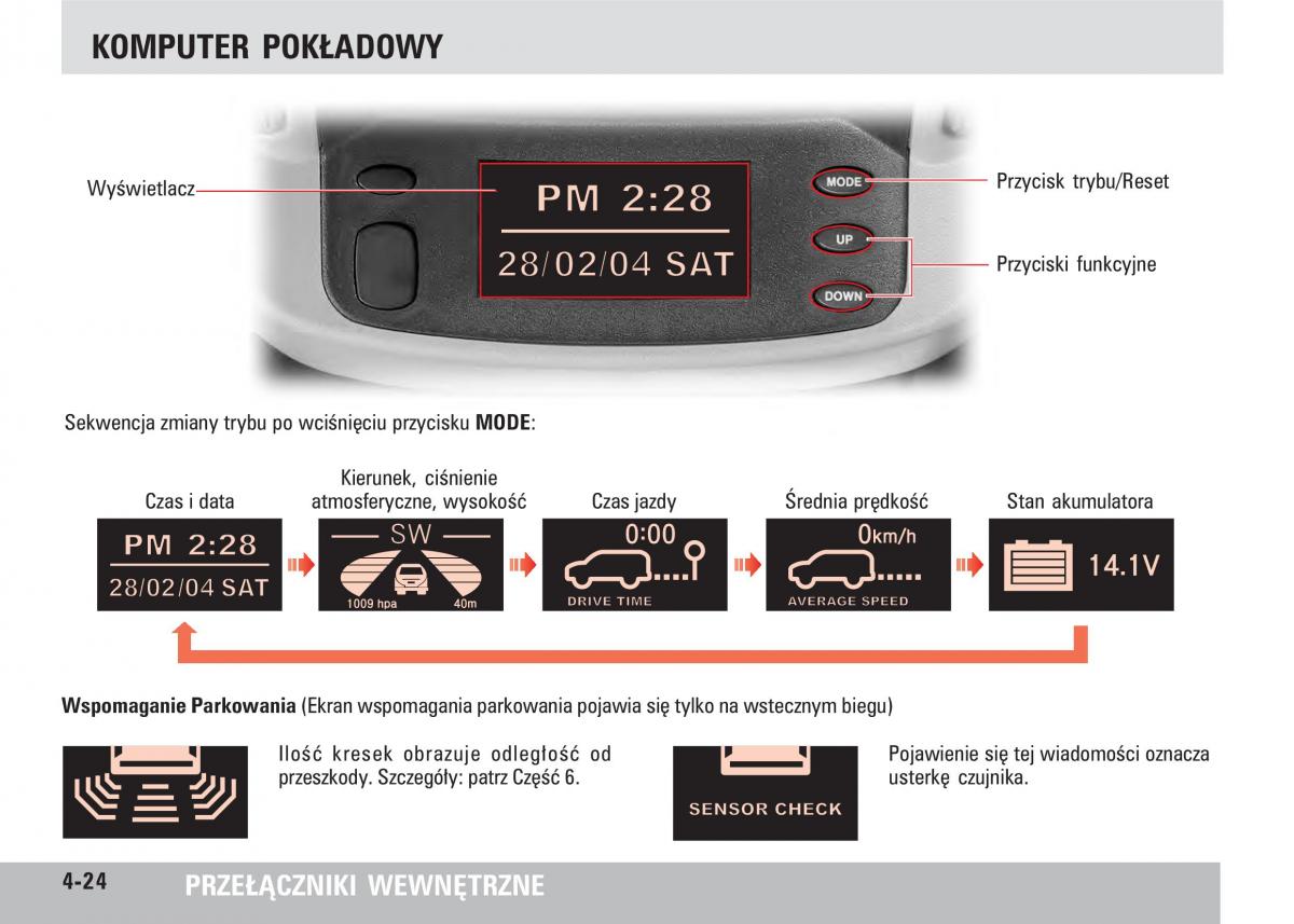 SsangYong Rodius instrukcja obslugi / page 60