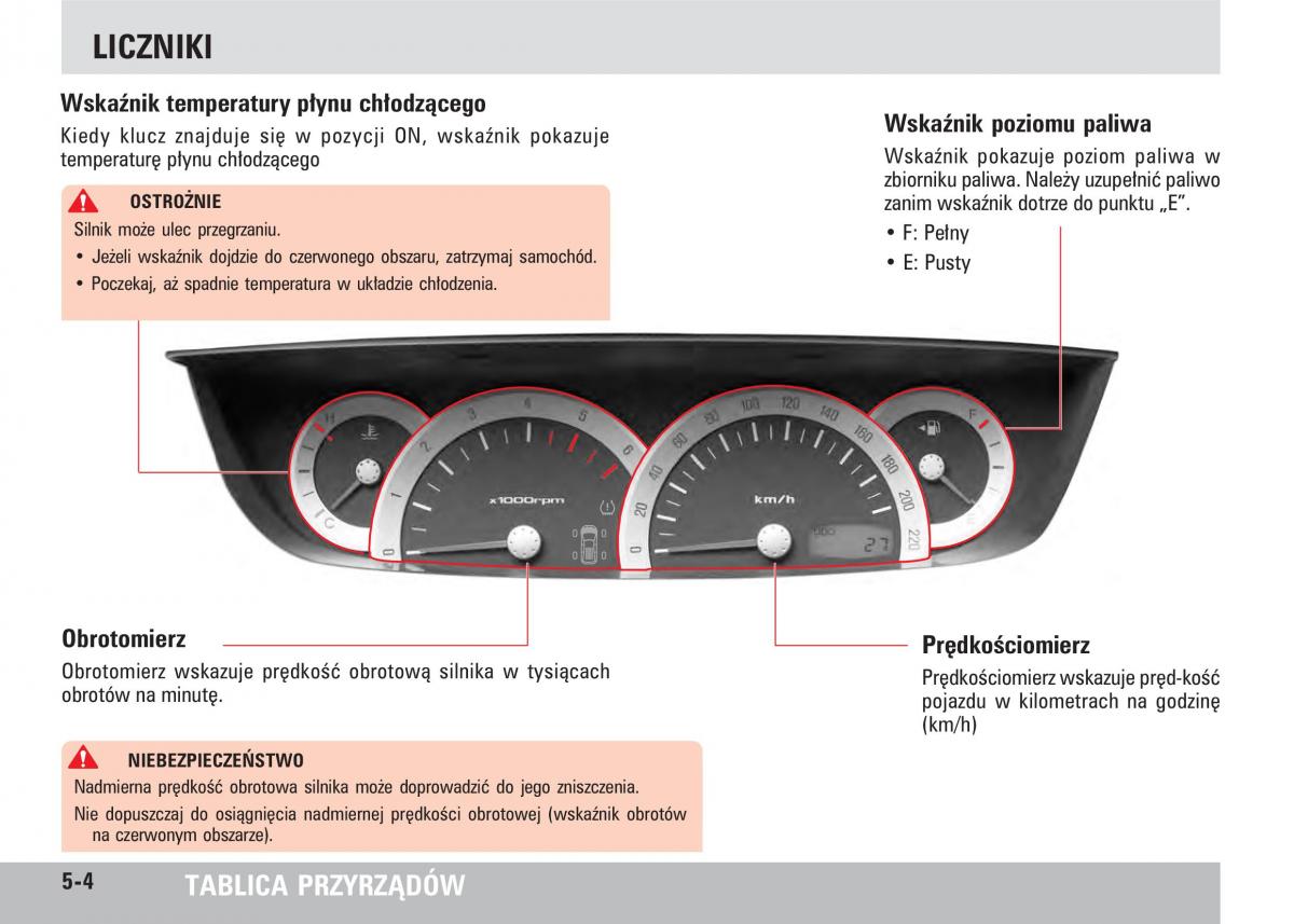 SsangYong Rodius instrukcja obslugi / page 72