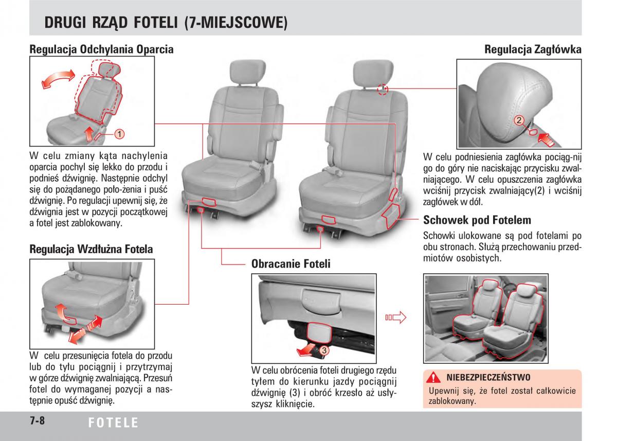 SsangYong Rodius instrukcja obslugi / page 114