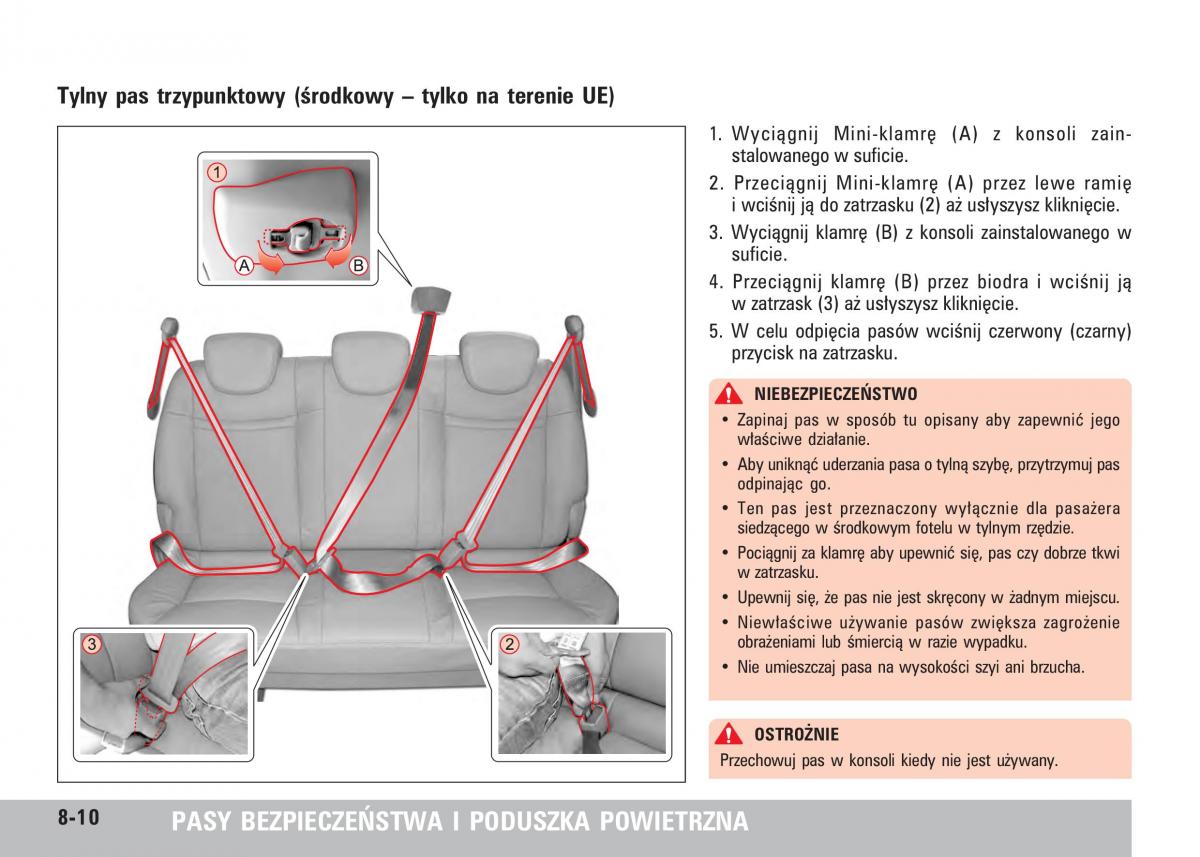 SsangYong Rodius instrukcja obslugi / page 136