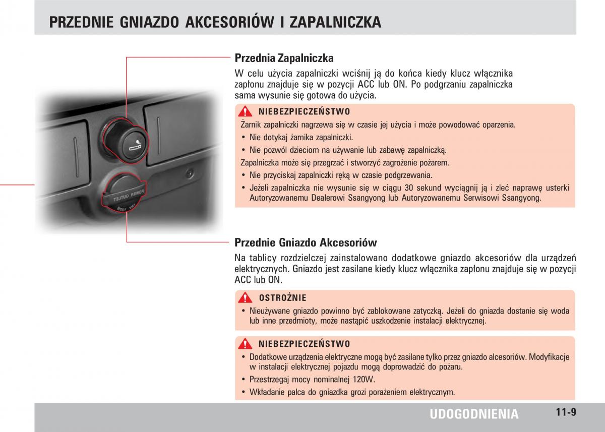 SsangYong Rodius instrukcja obslugi / page 177