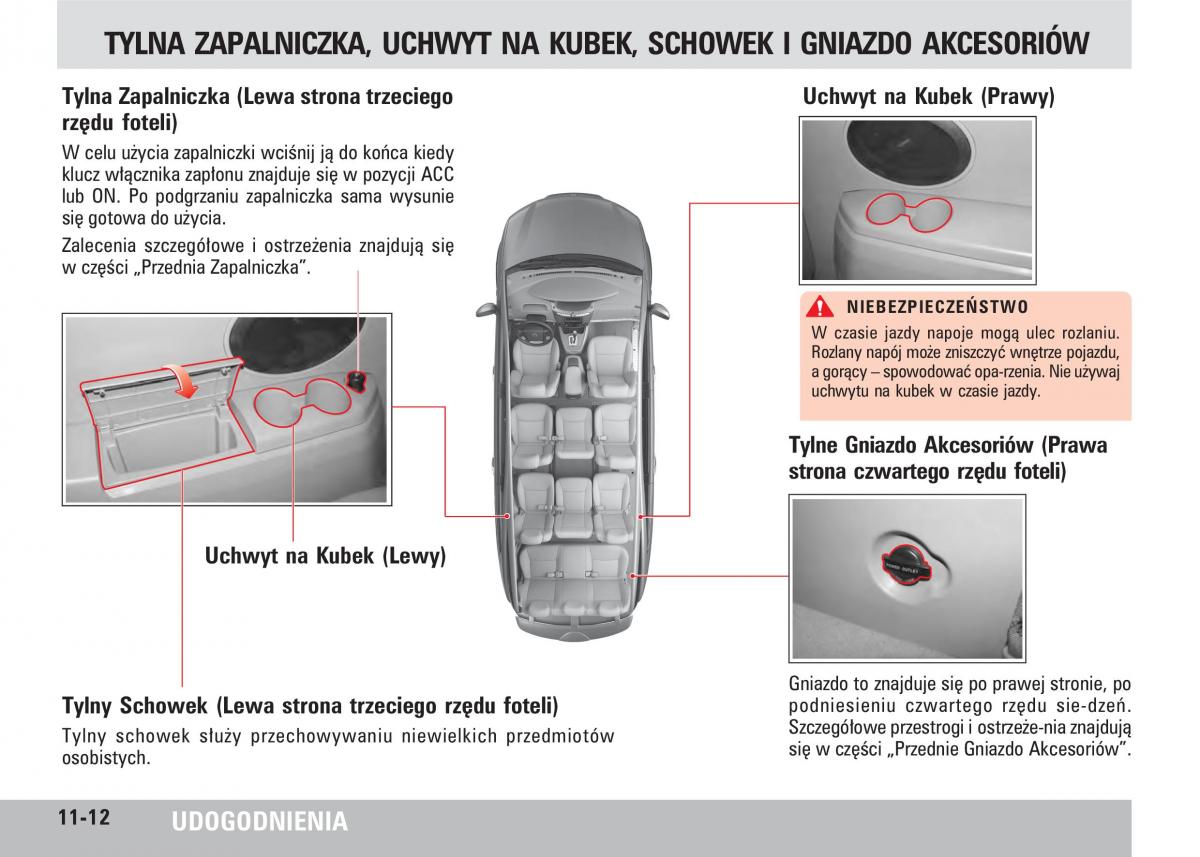 SsangYong Rodius instrukcja obslugi / page 180