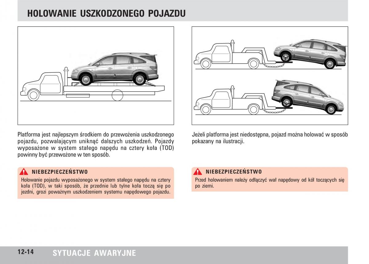 SsangYong Rodius instrukcja obslugi / page 202