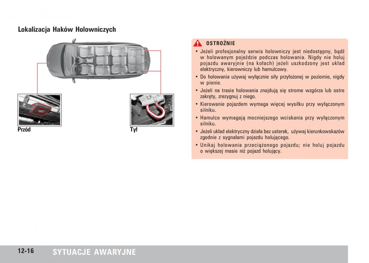 SsangYong Rodius instrukcja obslugi / page 204