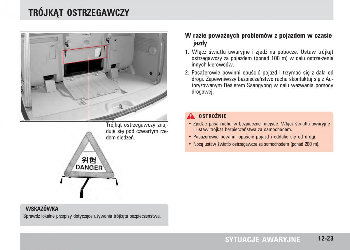 SsangYong Rodius instrukcja obslugi / page 211