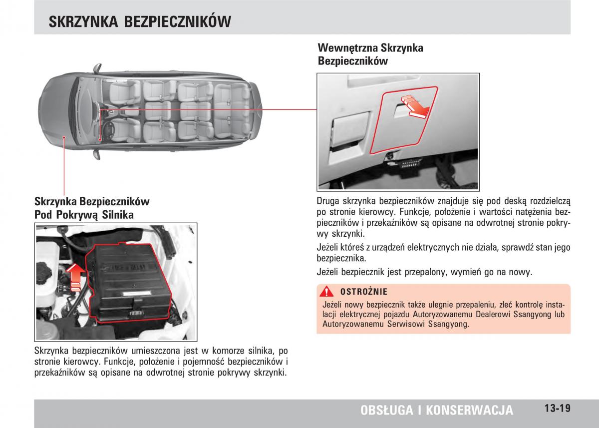 SsangYong Rodius instrukcja obslugi / page 231