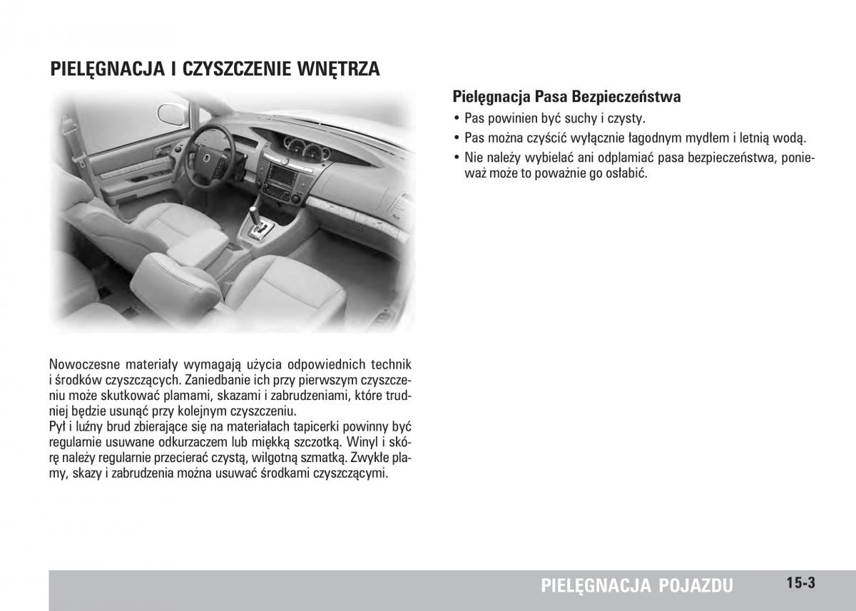 SsangYong Rodius instrukcja obslugi / page 255