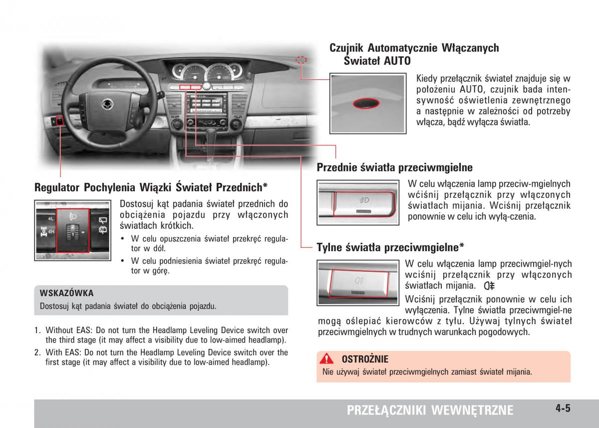 SsangYong Rodius instrukcja obslugi / page 41