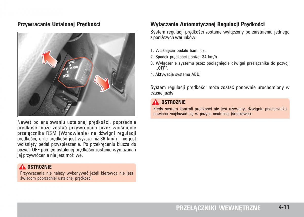 SsangYong Rodius instrukcja obslugi / page 47