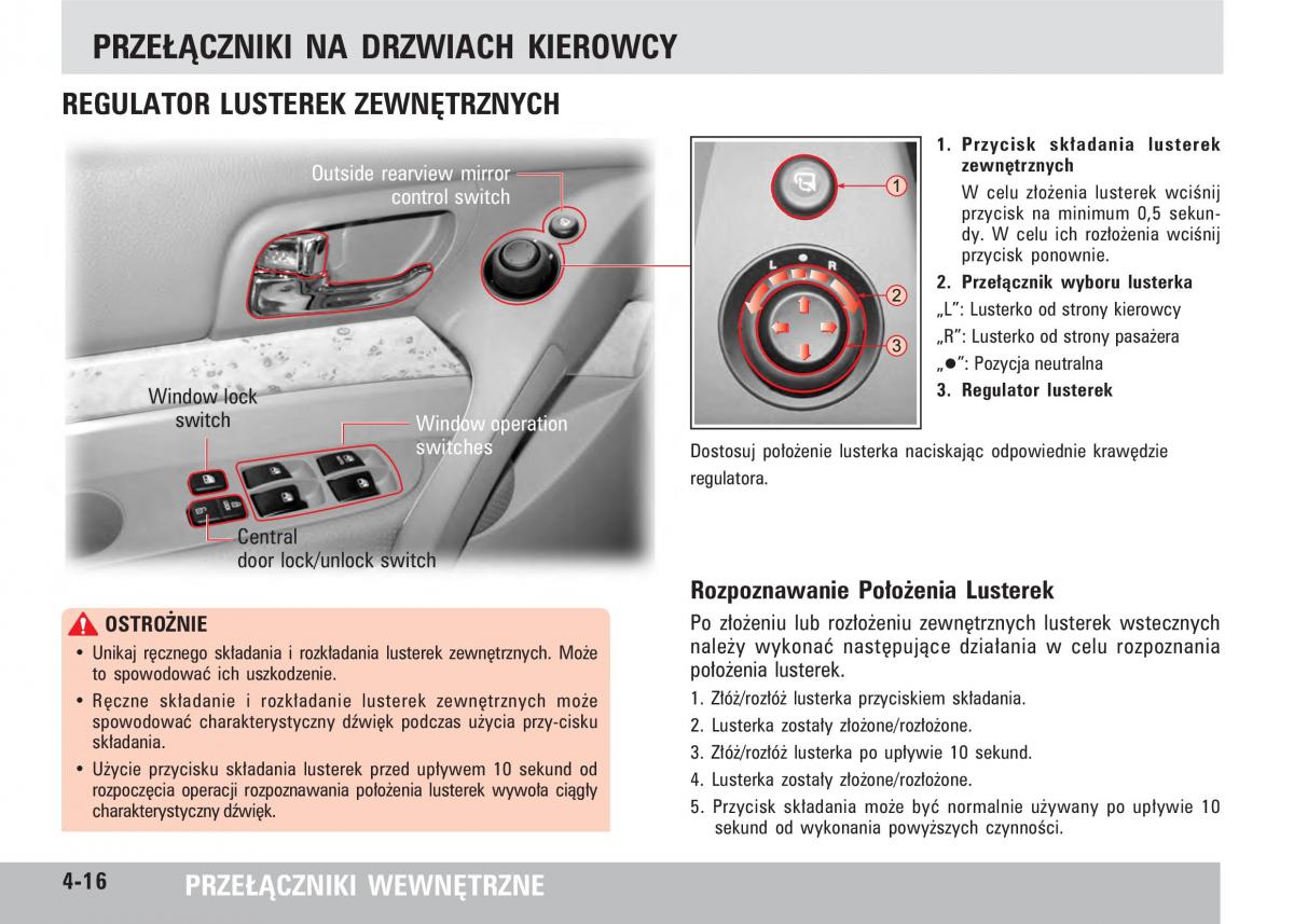 SsangYong Rodius instrukcja obslugi / page 52