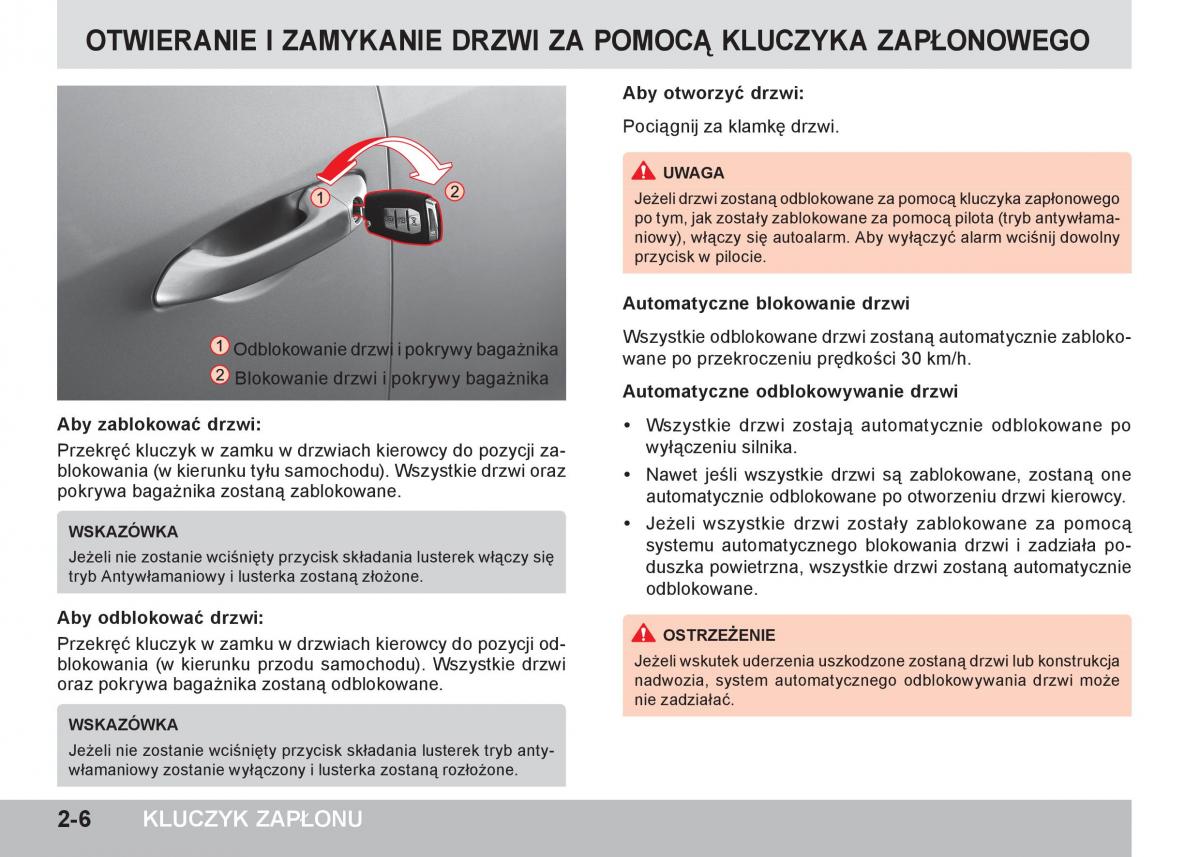 SsangYong Tivoli instrukcja obslugi / page 62