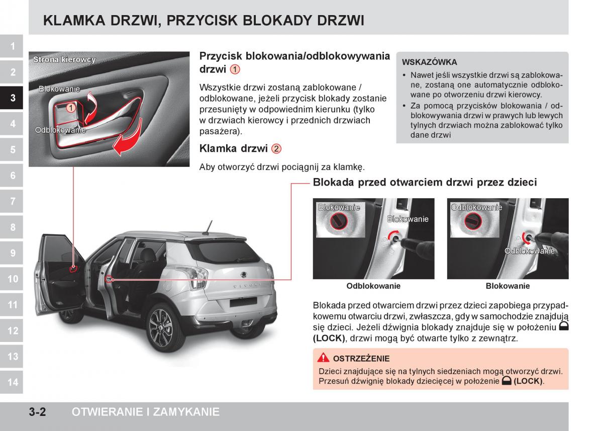 SsangYong Tivoli instrukcja obslugi / page 82