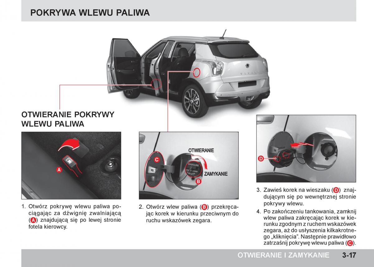 SsangYong Tivoli instrukcja obslugi / page 97