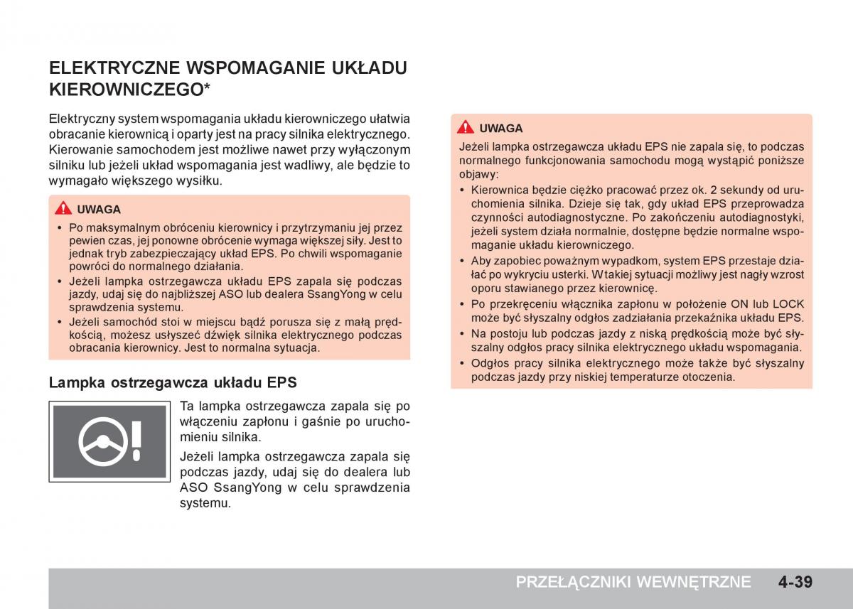 SsangYong Tivoli instrukcja obslugi / page 139