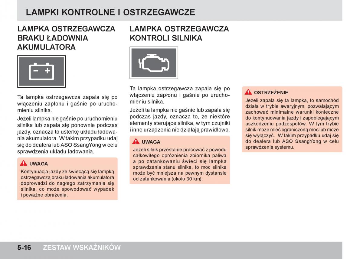 SsangYong Tivoli instrukcja obslugi / page 158