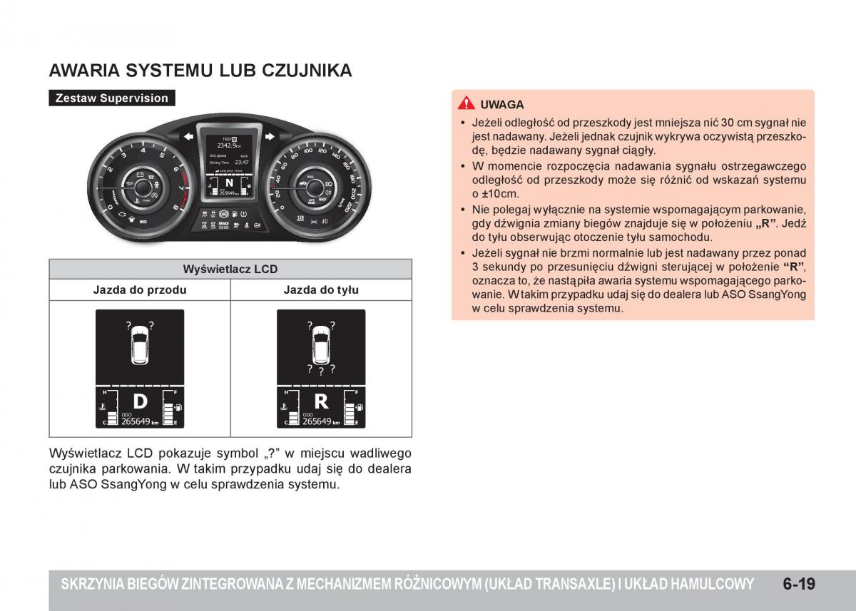 SsangYong Tivoli instrukcja obslugi / page 213