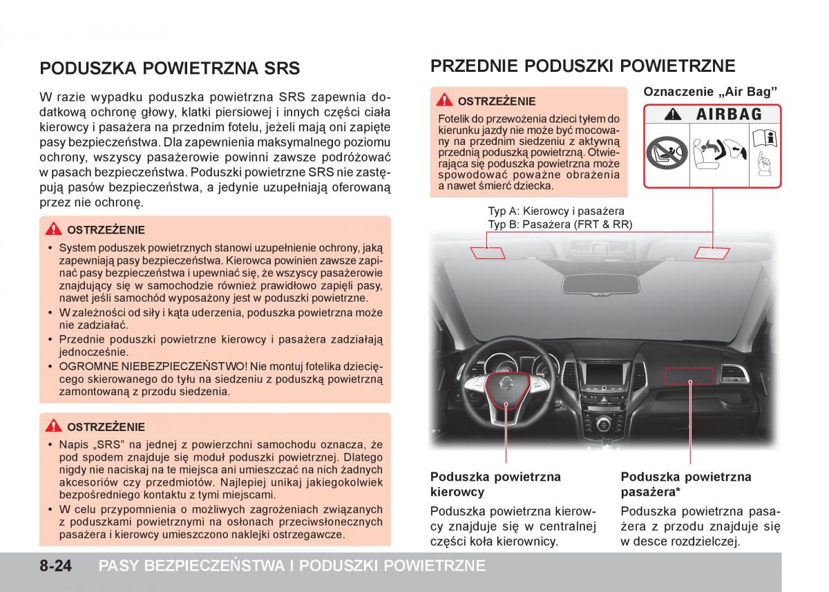 SsangYong Tivoli instrukcja obslugi / page 258