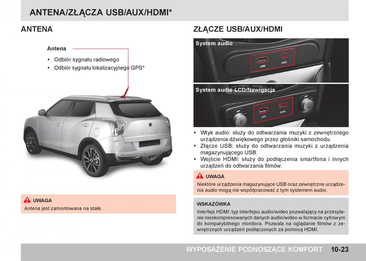 SsangYong Tivoli instrukcja obslugi / page 313