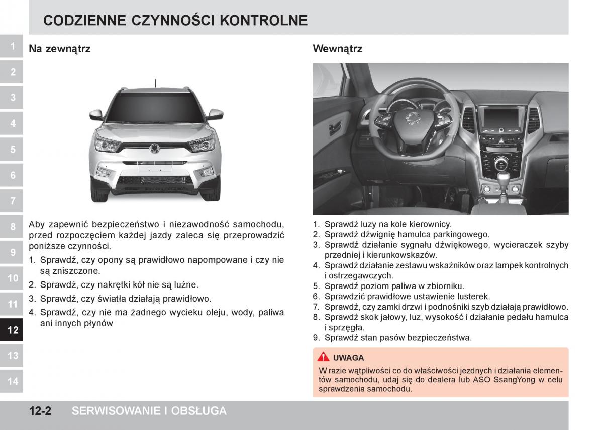 manual  SsangYong Tivoli instrukcja / page 354