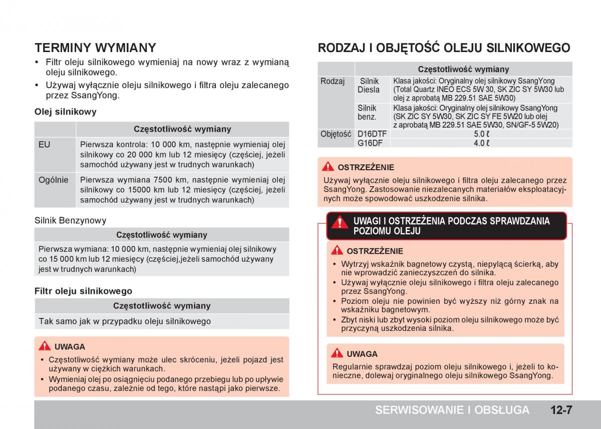 SsangYong Tivoli instrukcja obslugi / page 359