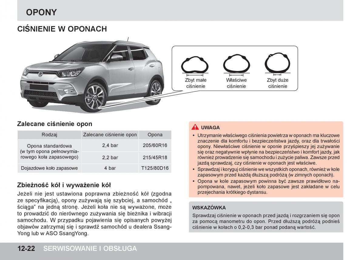 SsangYong Tivoli instrukcja obslugi / page 374