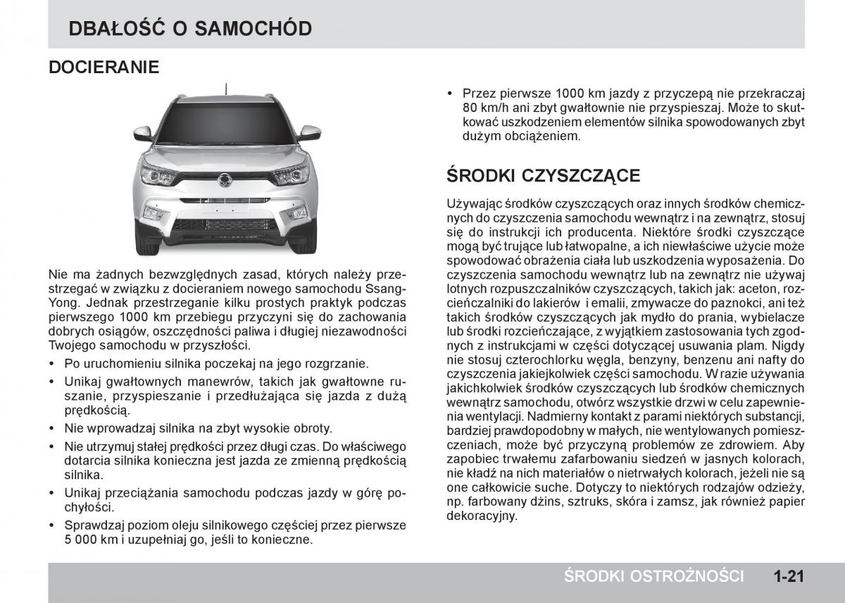 manual  SsangYong Tivoli instrukcja / page 41