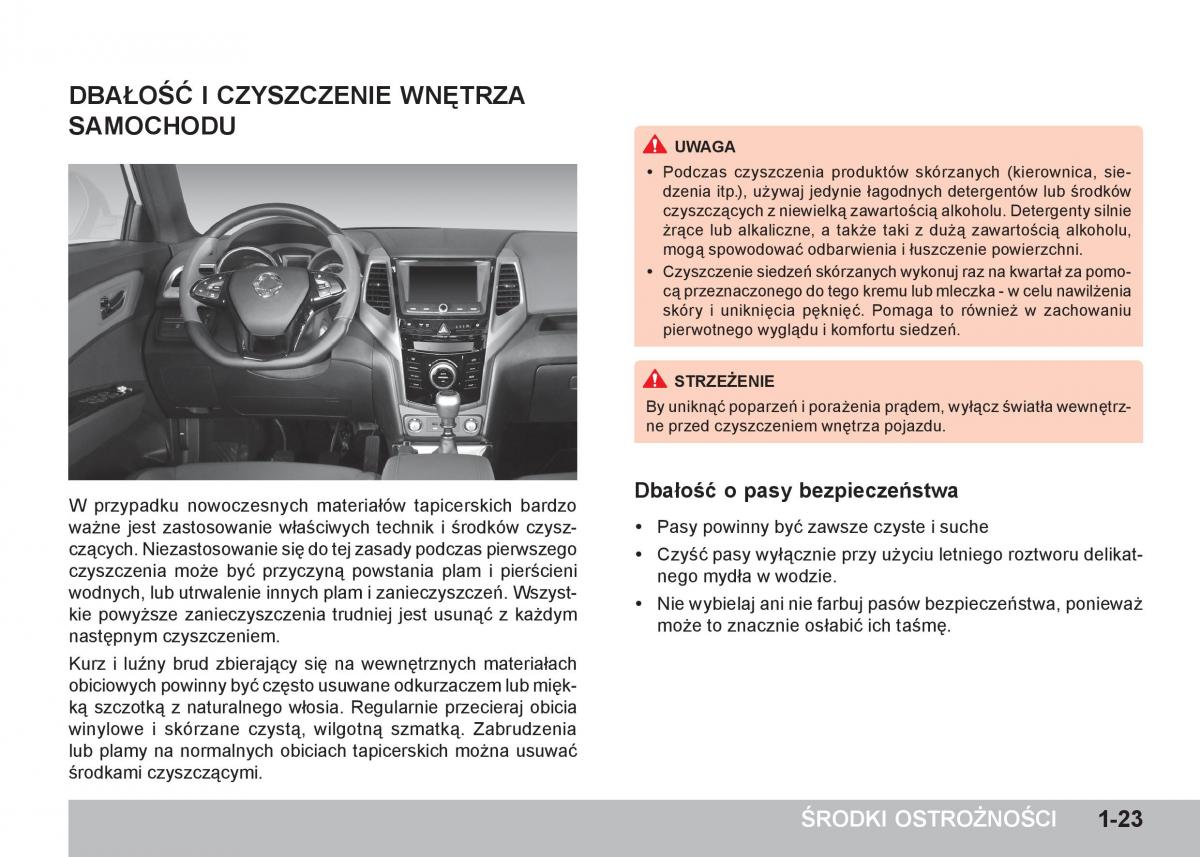 SsangYong Tivoli instrukcja obslugi / page 43